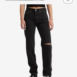 Like New Levi's 501 81 Black Jeans